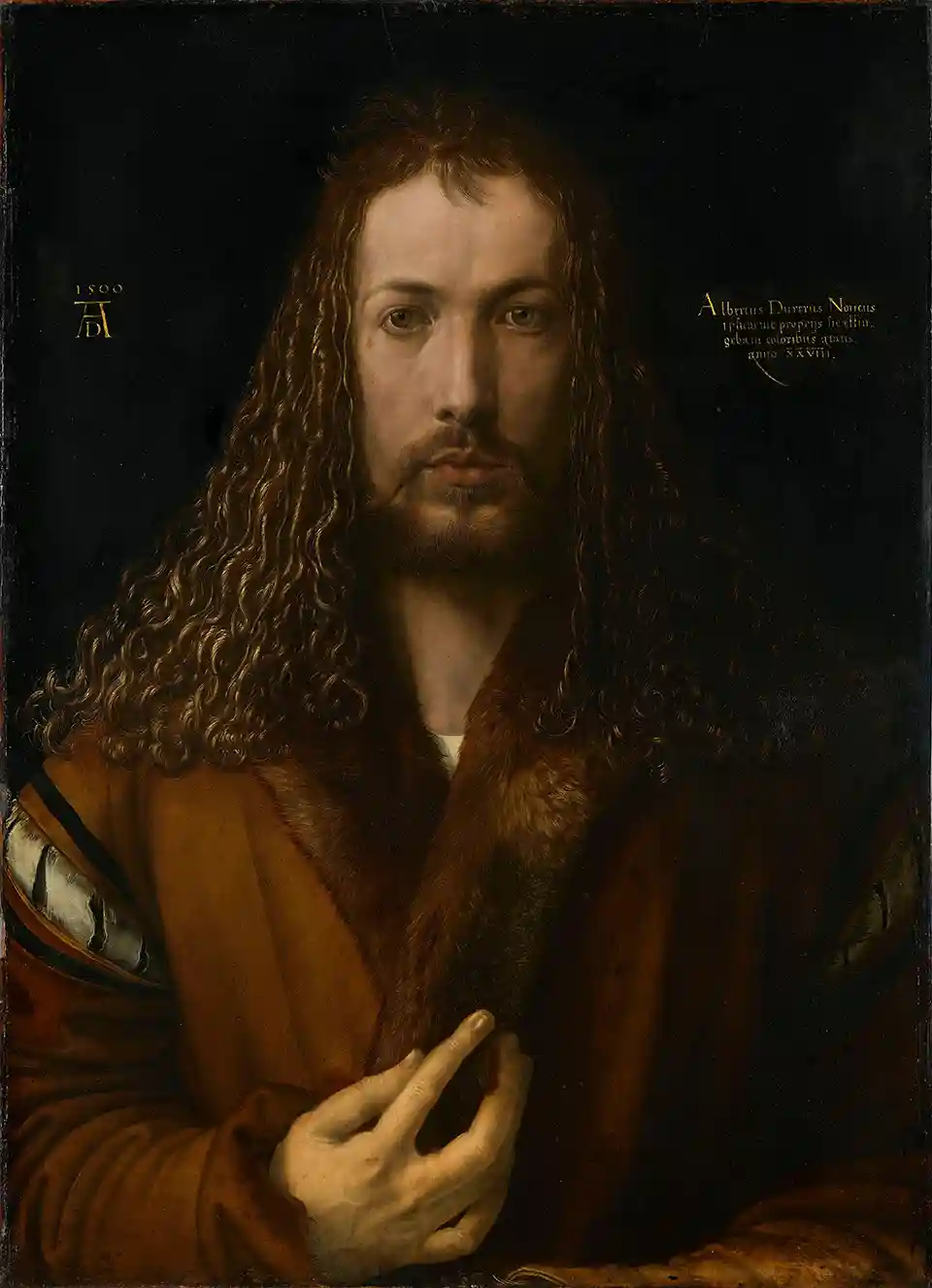 albrecht-dürer-self-portrait-painting-by-albrecht-durer albrecht-dürer-self-portrait-painting-by-albrecht-durer